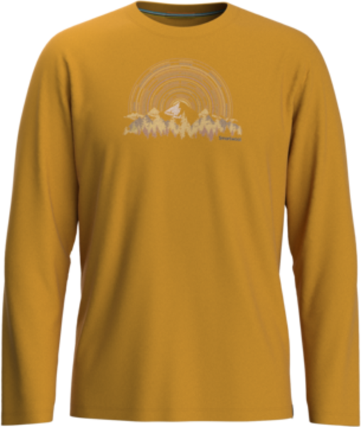 Smartwool Men's Never Summer Mountains Long Sleeve Graphic Tee