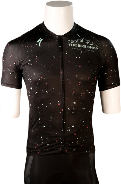 The Bike Shop Men's SL Custom Short Sleeve Jersey - Paint Splatter