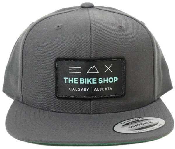 The Bike Shop Flat Bill Snapback Hat Icon