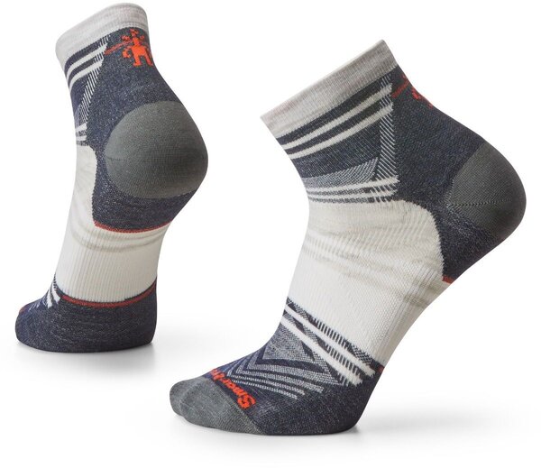 Smartwool Run Zero Cushion Ankle Pattern Socks