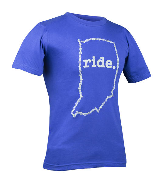 Bicycle Garage Indy Ride Indiana Tee Shirt