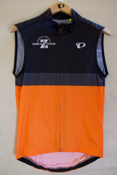 Zane's Cycles Zane's Black Blaze/Orange Edition Pearl Izumi Bro Barrier Vest