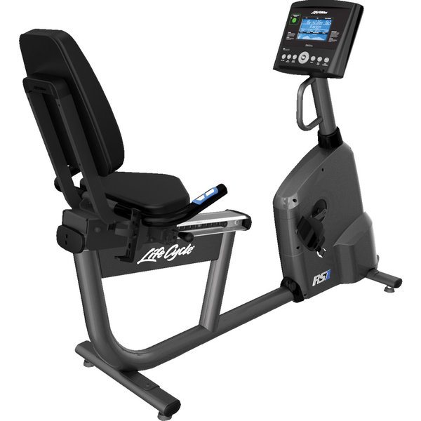 Life Fitness RS1 Recumbent Exercise Bike with Go Console