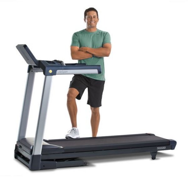 LifeSpan Fitness TR5500i Folding Treadmill 