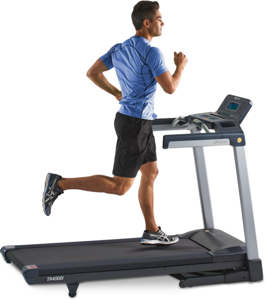 LifeSpan Fitness TR4000i Folding Treadmill