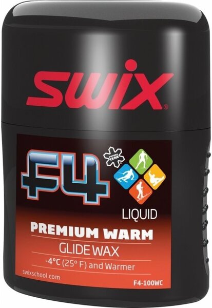 Swix F4-100WC Premium Warm Liquid Glide Wax