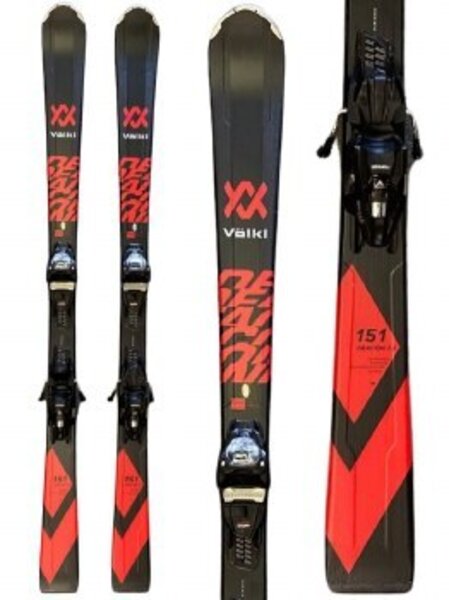 Volkl Deacon 7.2 Ski W/Marker Motion 10
