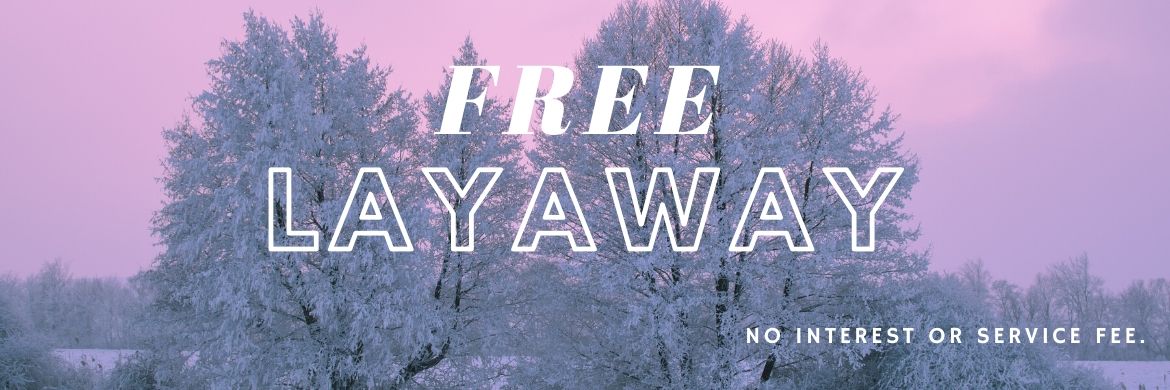 Layaway now at The Bicycle Store