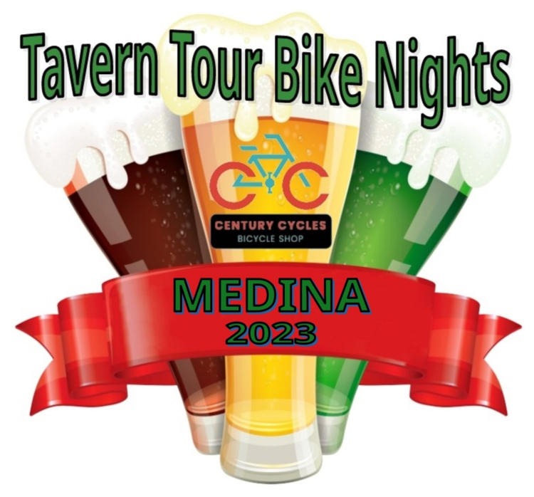 Century Cycles Tavern Tour Bike Nights in Medina