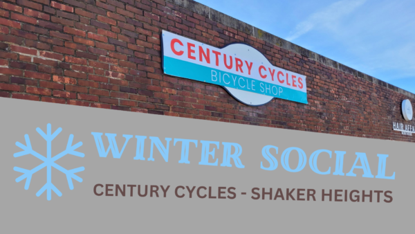 Bike Cleveland Winter Social at Century Cycles in Shaker Heights