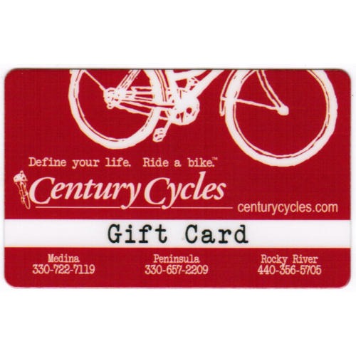Image of Century Cycles Gift Card
