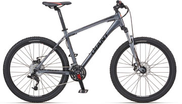 Front-suspension mountain bike