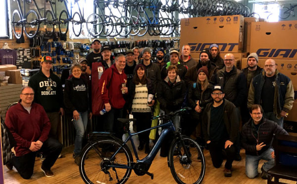 Century Cycles staff group photo
