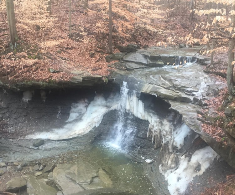 Blue Hen Falls in the Cuyahoga Valley National Park