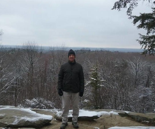 The Ledges Overlook in Cuyahoga Valley National Park