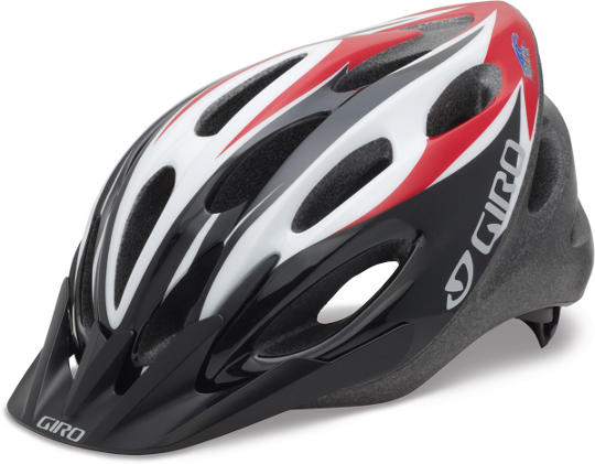 Giro Indicator helmet in Red/Black