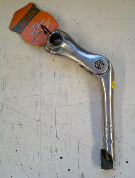 Quill stem with adjustable angle