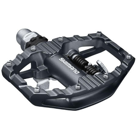 The platform and traction pins side of the Shimano PD-EH500 Bike Touring and Commuting Pedal