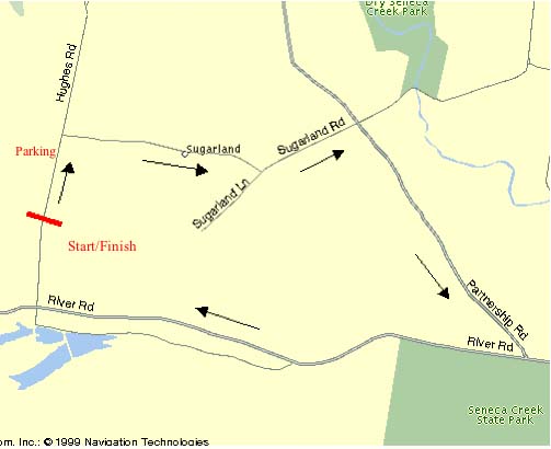 All American Road Race Course Map - All American Bicycle Center ...