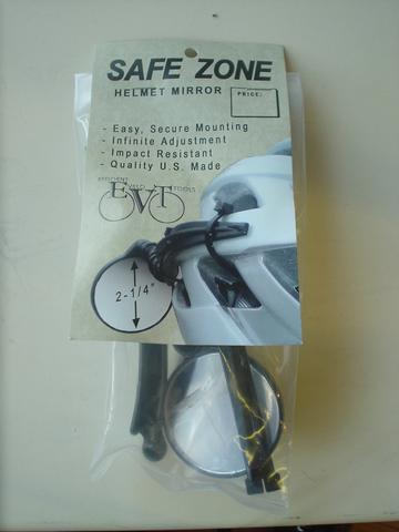 Efficient Velo Tools, EVT EVT safe zone bike helmet mirror