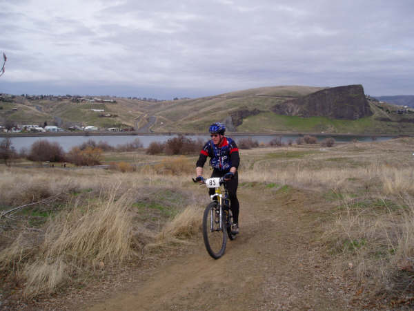 The Seanman does a rare race, riding the Devil's Slide Mountain Race in Hell's Gate State Park, Lewiston, Idaho