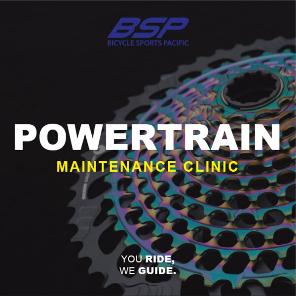 Bicycle Sports Pacific Powertrain - Maintenance Clinic 