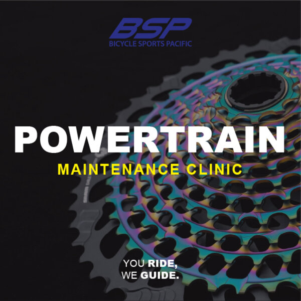 Bicycle Sports Pacific Powertrain - Maintenance Clinic