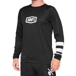 100% R-Core Youth Jersey Black white