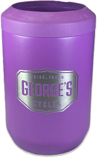 CamelBak George's Horizon 12oz Can Cooler Mug, Insulated Stainless Steel - Shield Logo Color: Magenta