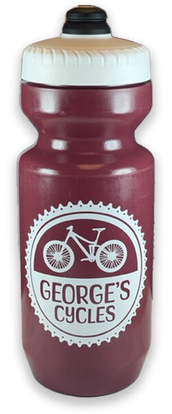 Specialized George's Custom Purist Water Bottle -22oz - Chainring Bike Logo Specialized George's Custom Purist Water Bottle -22oz - Chainring Bike Logo