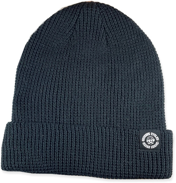 George's Cycles George's Custom Recycled Knit Beanie Color: Black