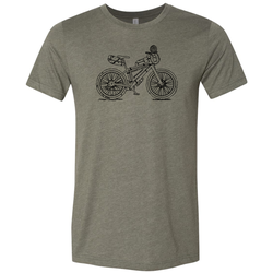 George's Cycles Bikepacking George's T-shirt Military