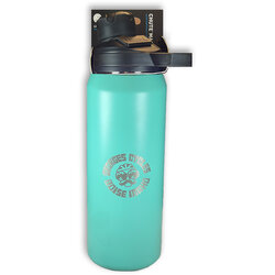 CamelBak George's Chute Mag 32oz Water Bottle, Insulated Stainless Steel - Mustache Man Logo