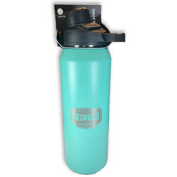 CamelBak George's Chute Mag 32oz Water Bottle, Insulated Stainless Steel - Shield Logo