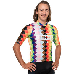 George's Cycles Custom Core Men's Jersey - Pride