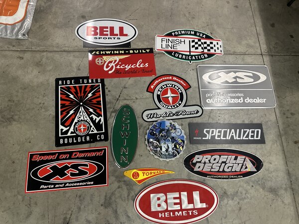 Northtowne Cycling Metal Wall Signs - Assortment - Northtowne Cycling ...