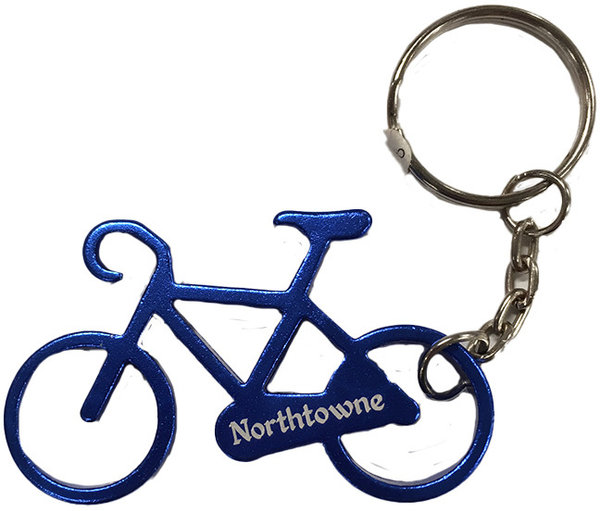 Northtowne Cycling Keychain/Bottle Opener
