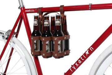 Tannery Collection Leather Six pack caddy