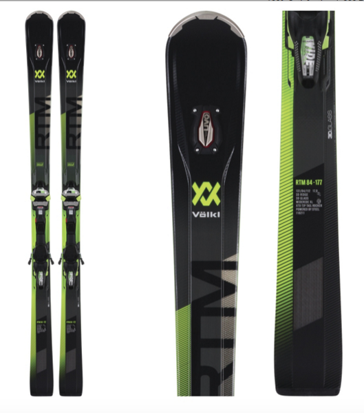 Volkl Rtm 84 Skis With Ipt Wr Xl