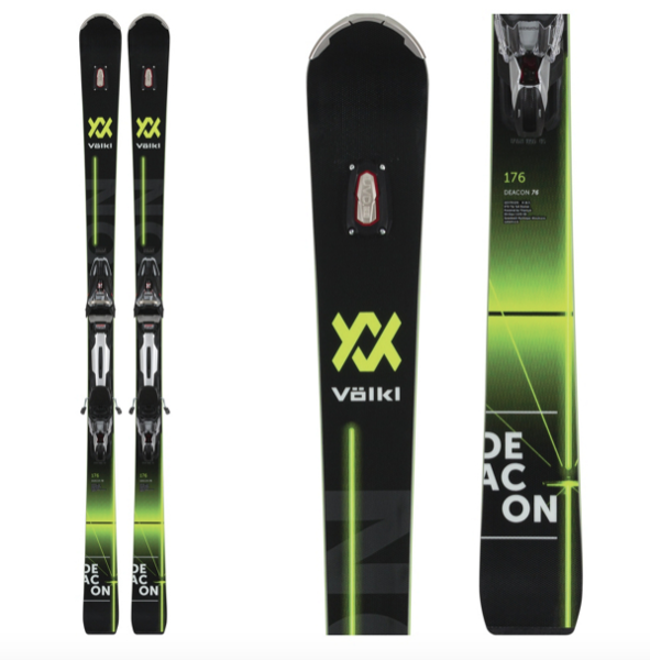 Volkl Deacon 76 with rMotion2 Bindings