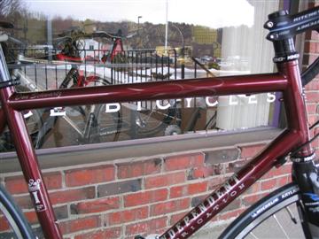 Independent Fabrication Titanium Crown Jewel SEC custom fit & built by Grace Bicycles