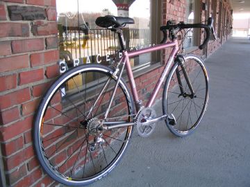 Independent Fabrication Titanium Crown Jewel SE custom fit & built by Grace Bicycles