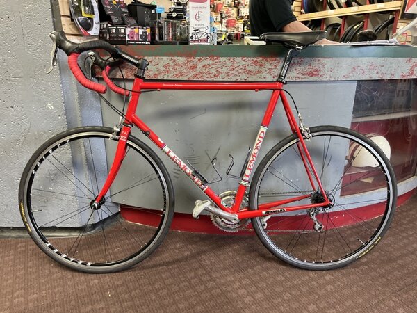 Red Greg Lemond Bicycles BOTTECCHIA GREG LEMOND CAMPAGNOLO STEEL LUGS