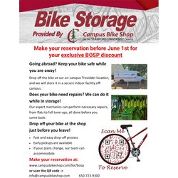 Campus Bike Shop BOSP Bike Storage