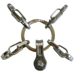 True Utility Key Ring System with 5 Key Shackle