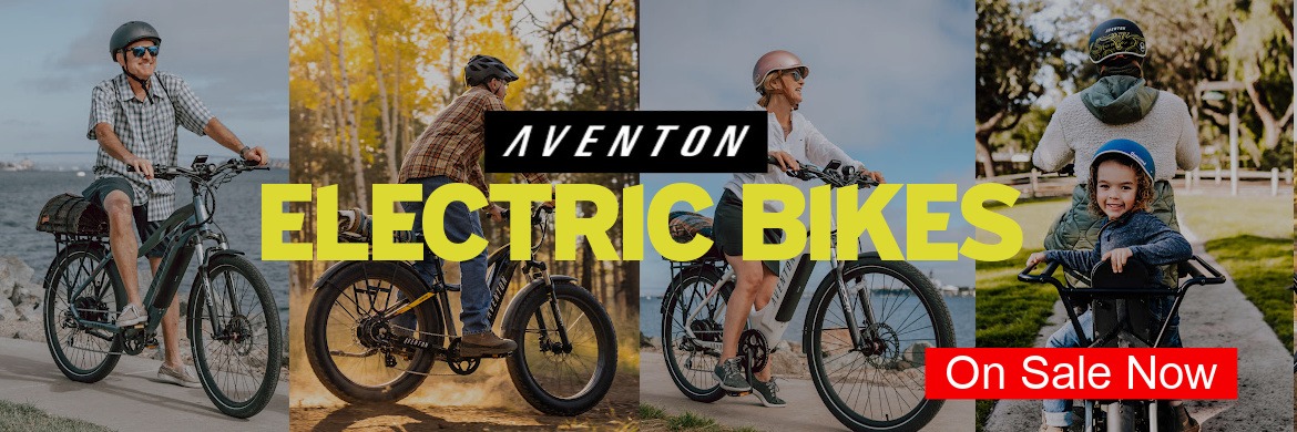 Save up to $600. on Aventon ebikes during our Black Friday event