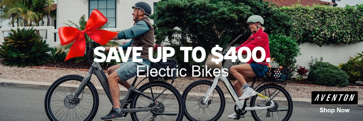 Farina's has the largest in stock selection of Aventon electric bikes in Boston area. Shop Now.