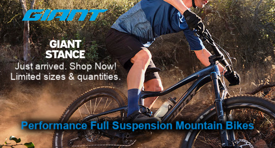 Giant Stance Full Suspension Mountain Bikes