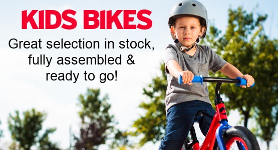 Farina's has a great selection of childrens bikes on sale now.