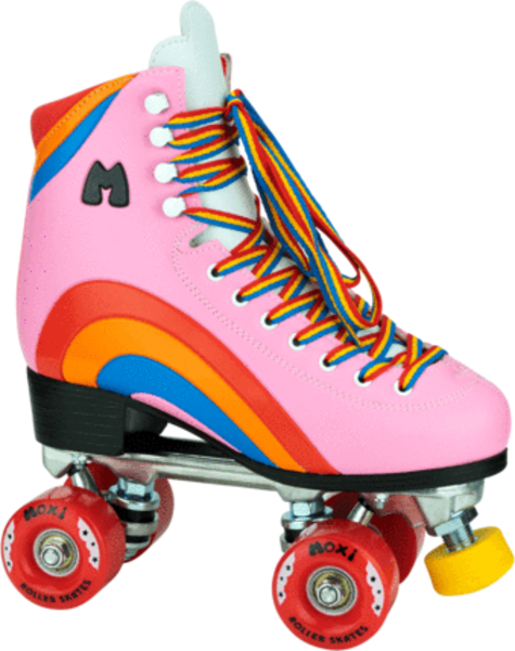 Moxi Rainbow Rider Roller Skates Color: Pink